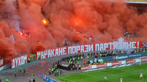 Partizan belgrad fans